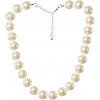Parelketting kort grote Parels