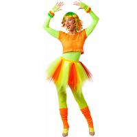 Tutu Neon rood/geel/groen