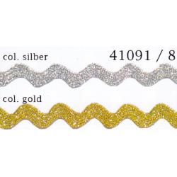 Zigzagband 8mm.