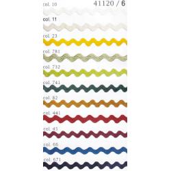 Zigzagband 6mm