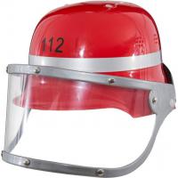 Brandweerhelm rood voor Kinderen