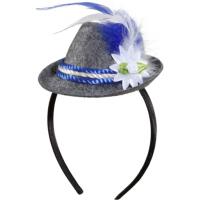 Minihoed bayern haarclip