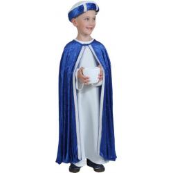 Tulband blauw voor kinderen