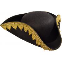 Driepunt met Goudband en drukknop