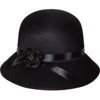 Dameshoed 20er jaren Zwart
