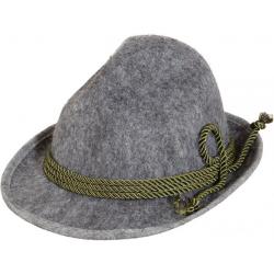 Traditionele hoed Grijs/Groen