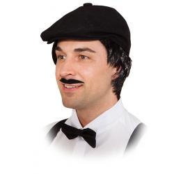 Plattepet 20er jaren Zwart
