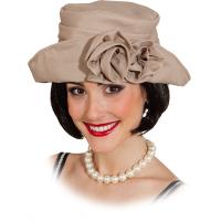 Hoed Twenties Beige
