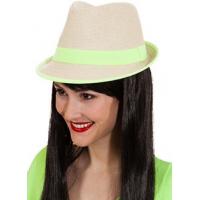 Jazz-hoed Neongroen