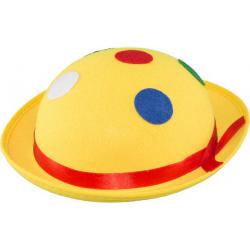 Bolhoed geel met punten