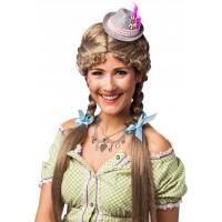 Minihoed Bayern Roze/Wit