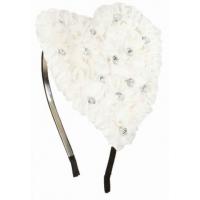 Haarstuk Groot Hart wit