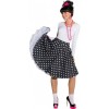 Rock'n'Roll Girl Zwart met Witte Stippen. 
