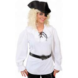 Piratenblouse, wit