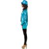 Wrap-shirt, turquoise