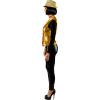 Pailletten vest, goud