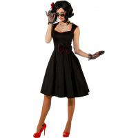 Rockabilly Jurk Zwart