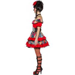 Día de Muertos Jurk Dames