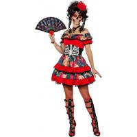 Día de Muertos Jurk Dames