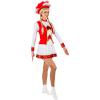 Garde Jurk Rood/wit