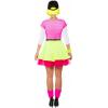 Rock'n Roll rok, neon geel