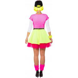 Rock'n Roll rok, neon geel