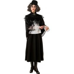 Steampunk Cape Zwart