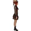 Steampunk Korset Bruin-Oudgoud