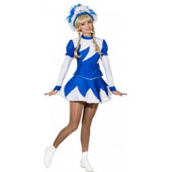 Funkenkostuum Blauw-Wit