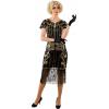 Roaring Twenties Jurk Zwart