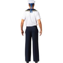 Broek met wijde Pijpen Marine