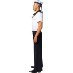 Broek met wijde Pijpen Marine