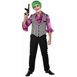 Vest gestreept zwart/wit