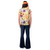 Broek met wijde Pijpen Jeans-optiek