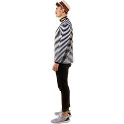 Pullover zwart/wit