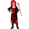 Halloween Jurk Rood/Zwart