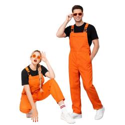 Tuinbroek oranje