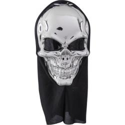 Doodshoofdmasker Zilver