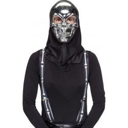 Doodshoofdmasker Zilver