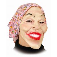 Masker Oude Vrouw met Doek