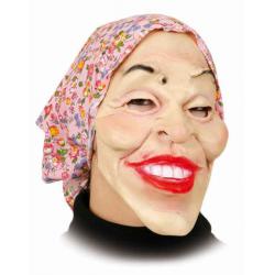 Masker Oude Vrouw met Doek