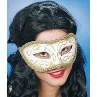 Masker Venetië Zilver/Goud