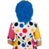 Clown Wol Blauw