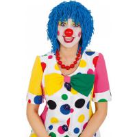 Clown Wol Blauw