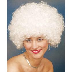 Hair Grote Krullen Wit
