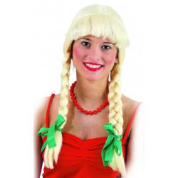 Pony Pruik met Staartjes Blond
