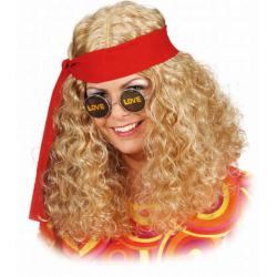Hippie Vrouw met band