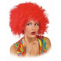 Pruik Kroeshaar Rood