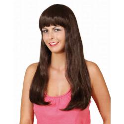Pony Langhaar Glad Bruin