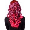 Pruik Langhaar Neon Pink/Zwart